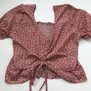 Floral Crop Top